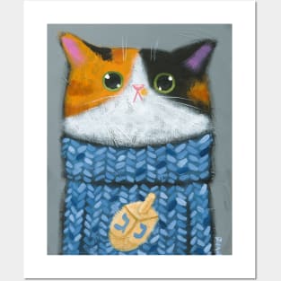 Dreidel Sweater Posters and Art